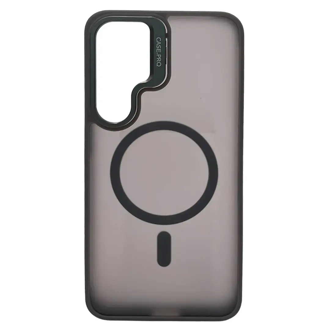 Samsung Galaxy S26 MagSafe Smoke Camera Stand Case Gray